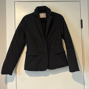 Athleta Puffer Evolution Black Blazer - Puffy! XS